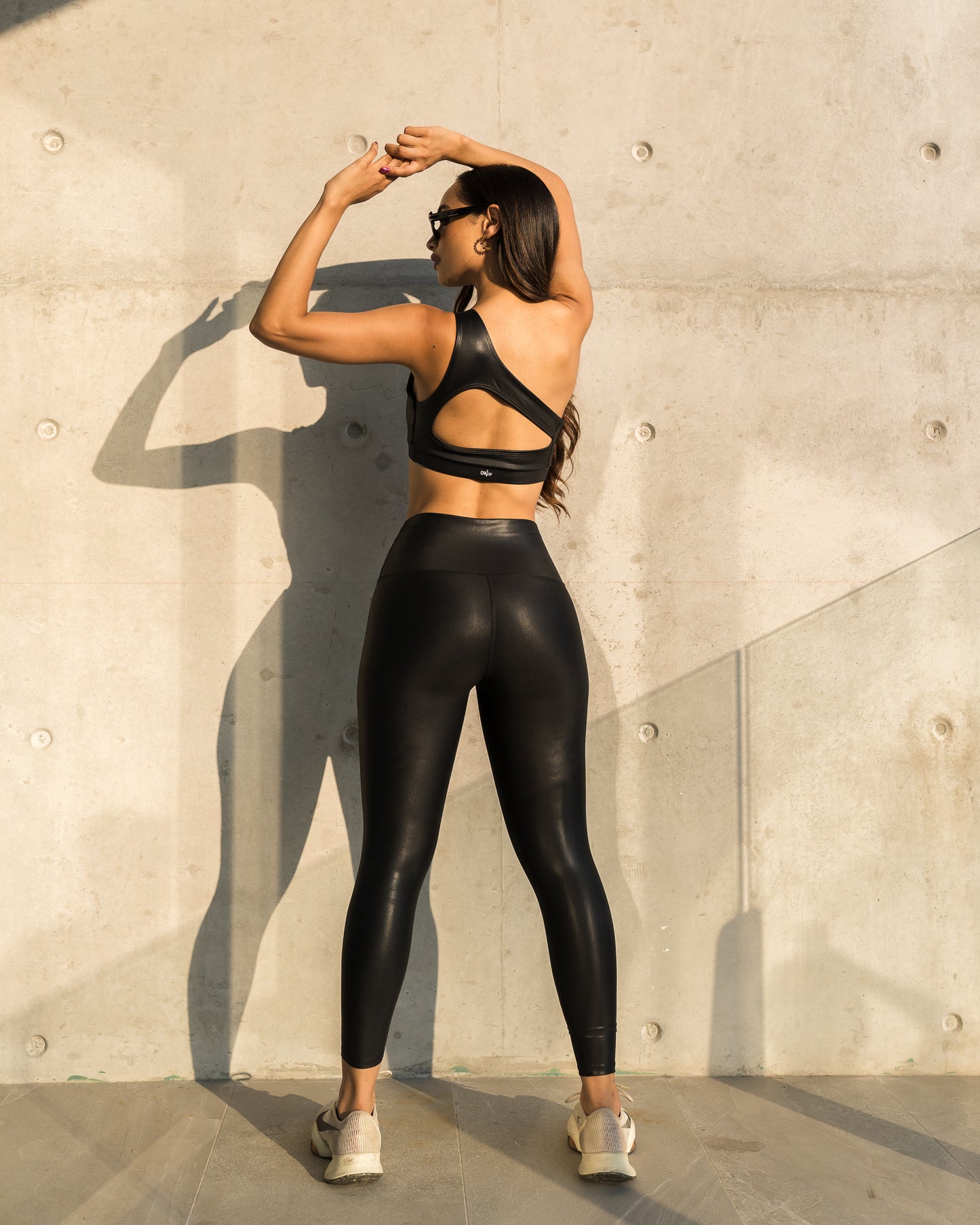 LEGGINGS METALIZADOS NEGRO