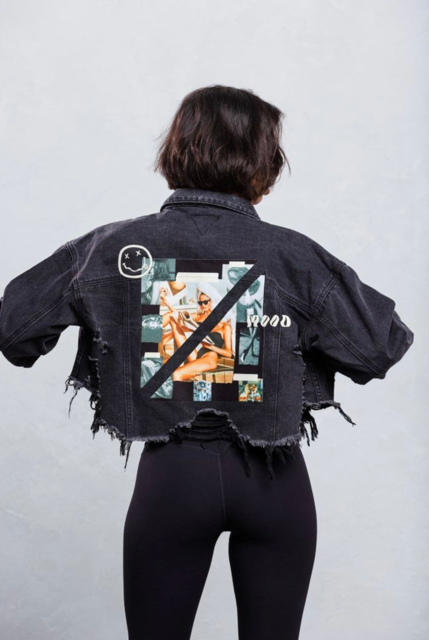 Denim Jacket Mood Crop