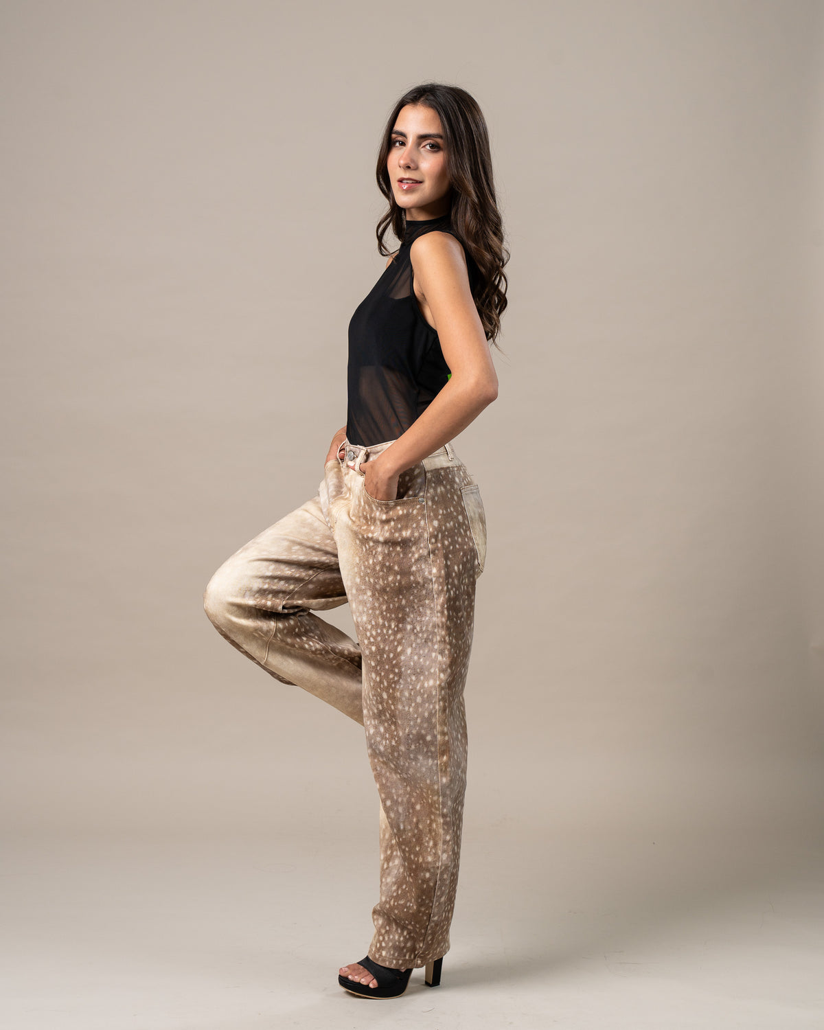 BAMBI PRINT JEANS