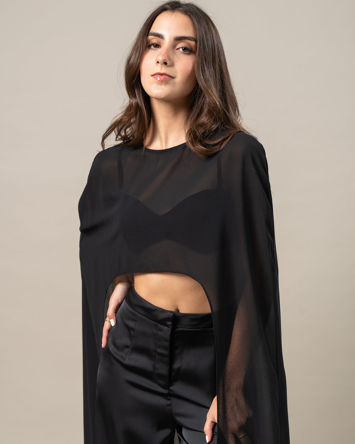 BLACK CAPE SET