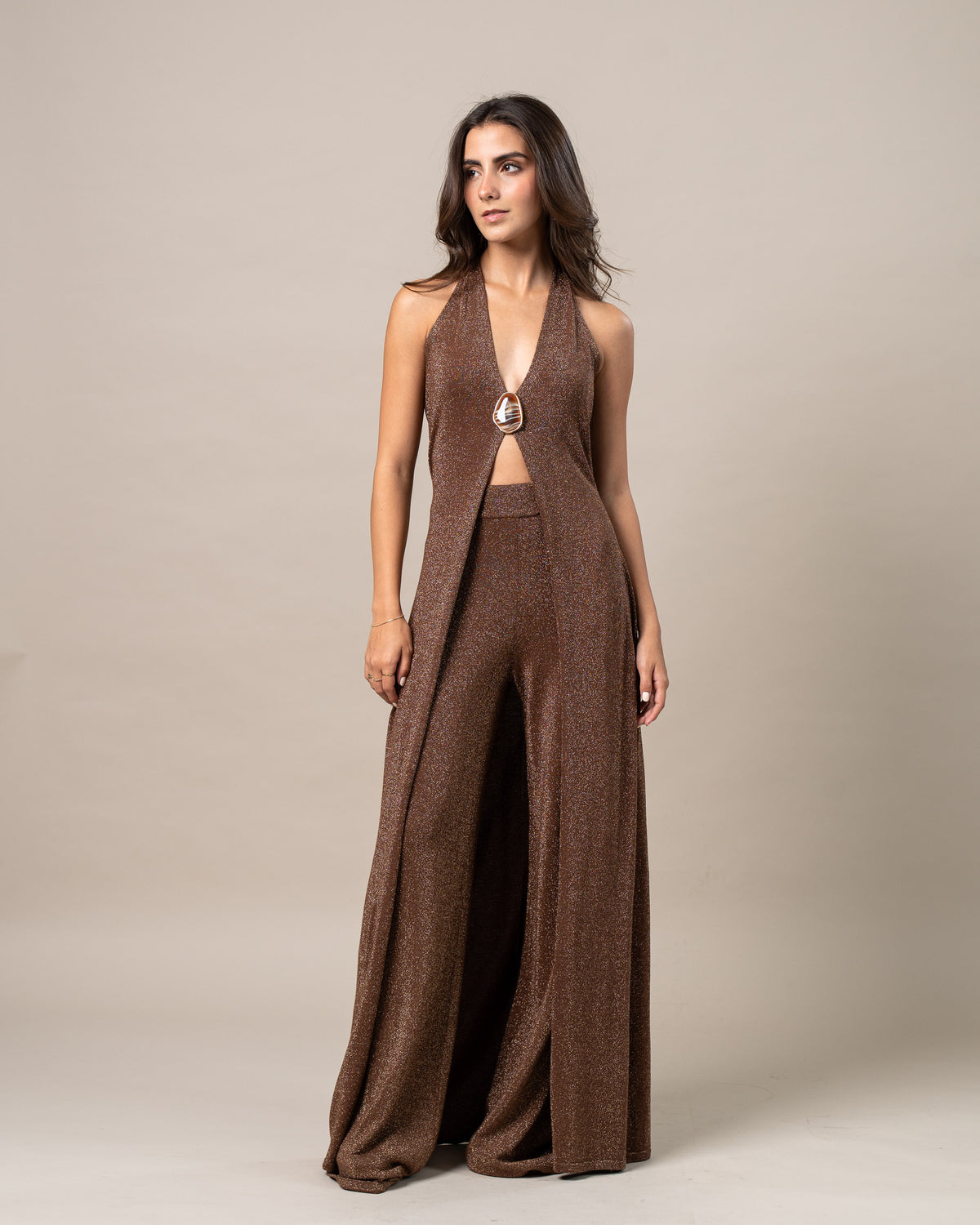 HALTER MAXI PANT