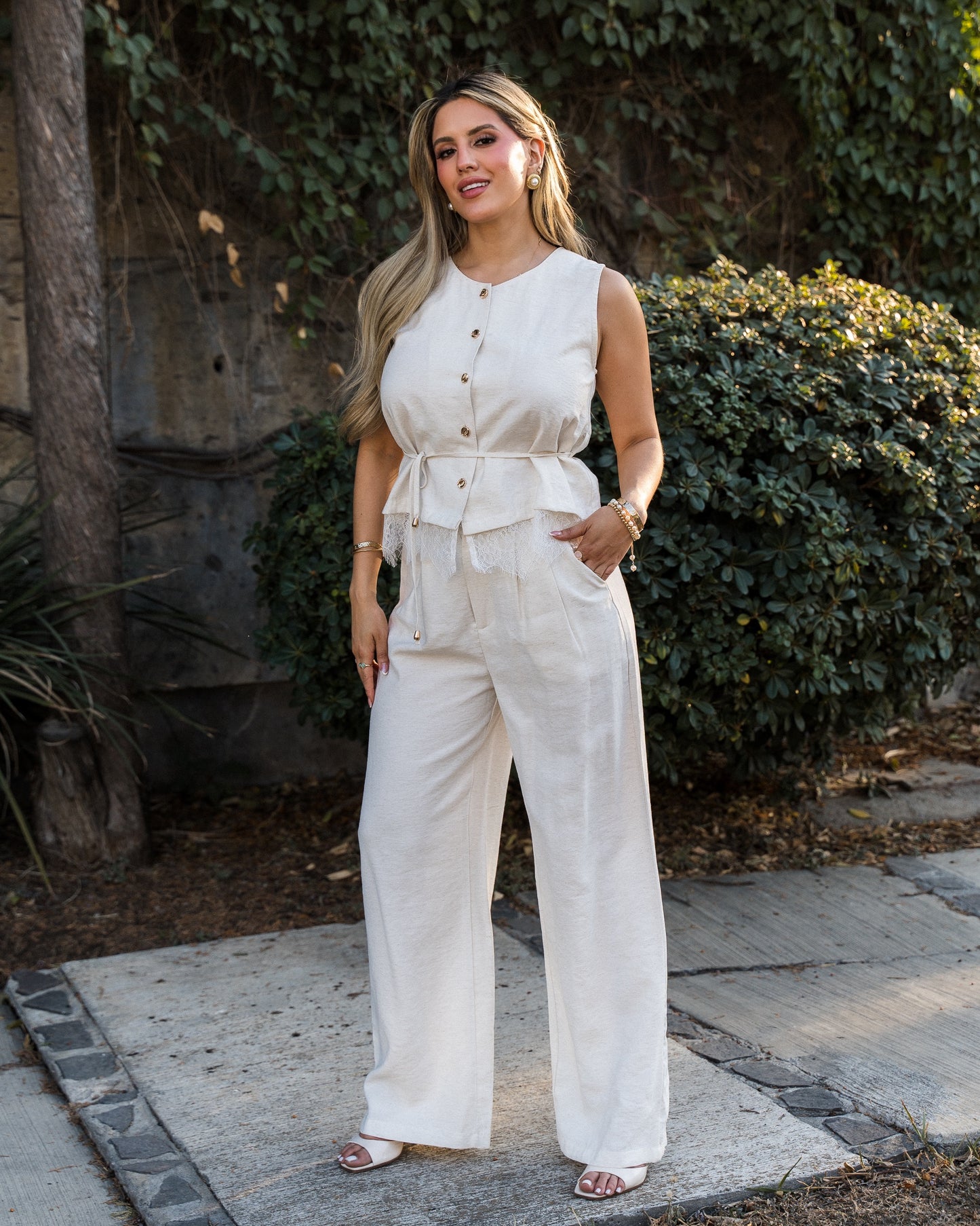 CONJUNTO CREAMY LATTE