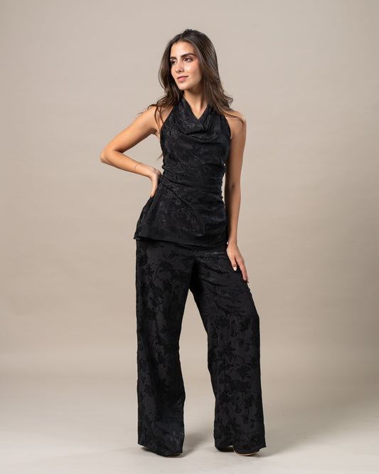 JACQUARD PANTS