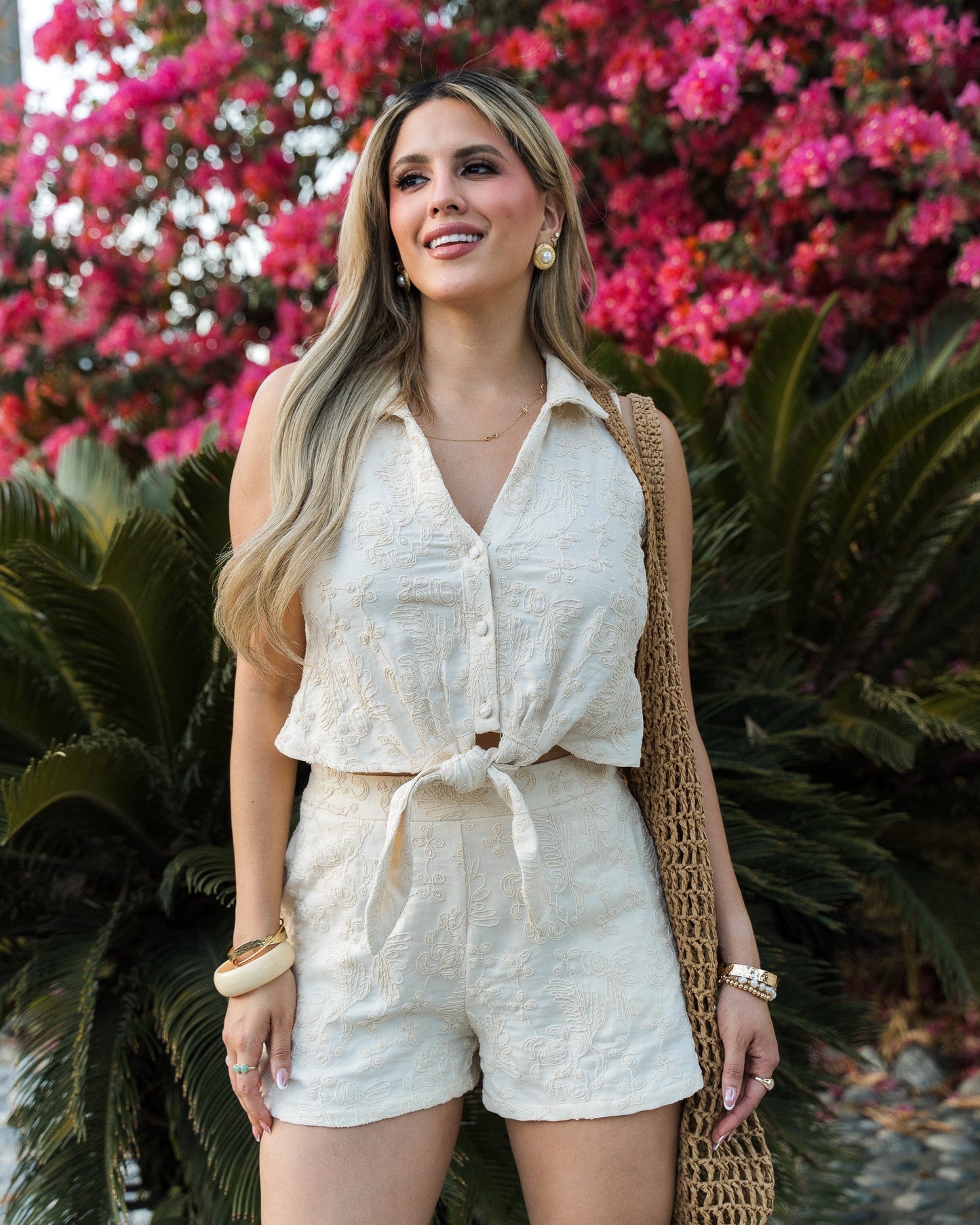 CONJUNTO LAZO BORDADO