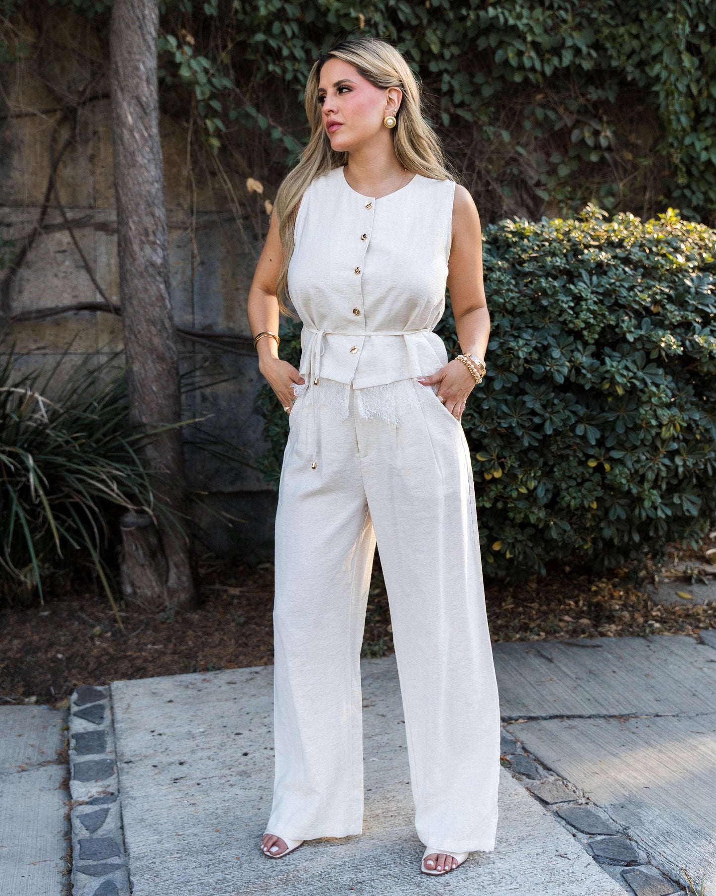 CONJUNTO CREAMY LATTE