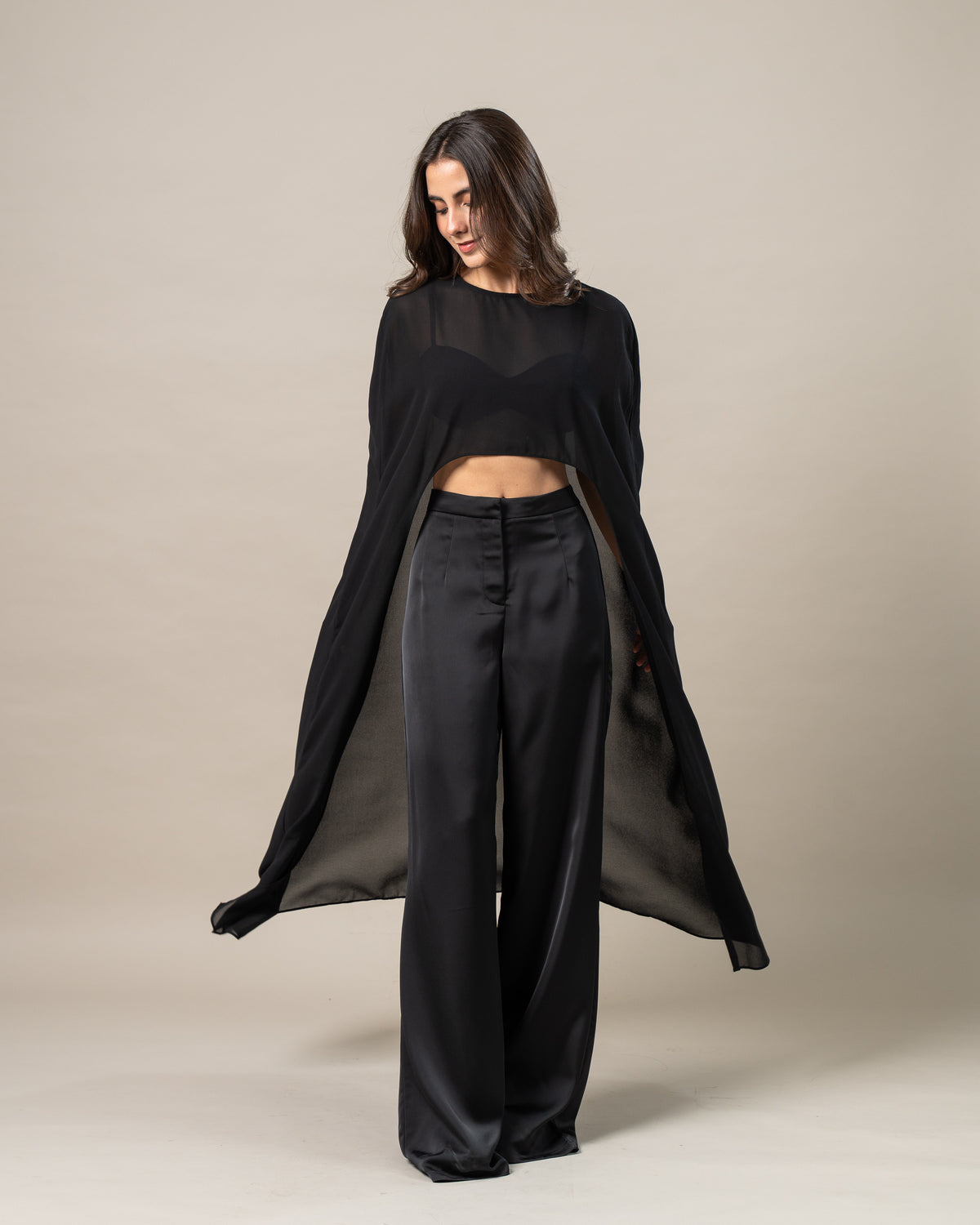 BLACK CAPE SET