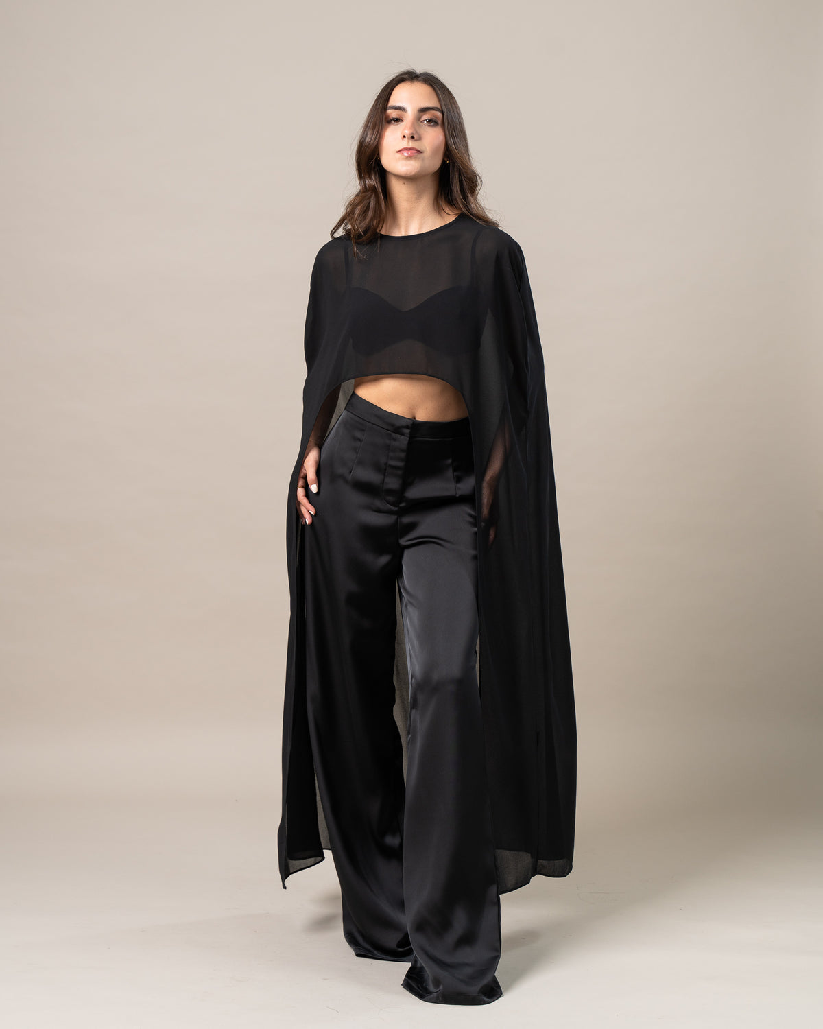BLACK CAPE SET