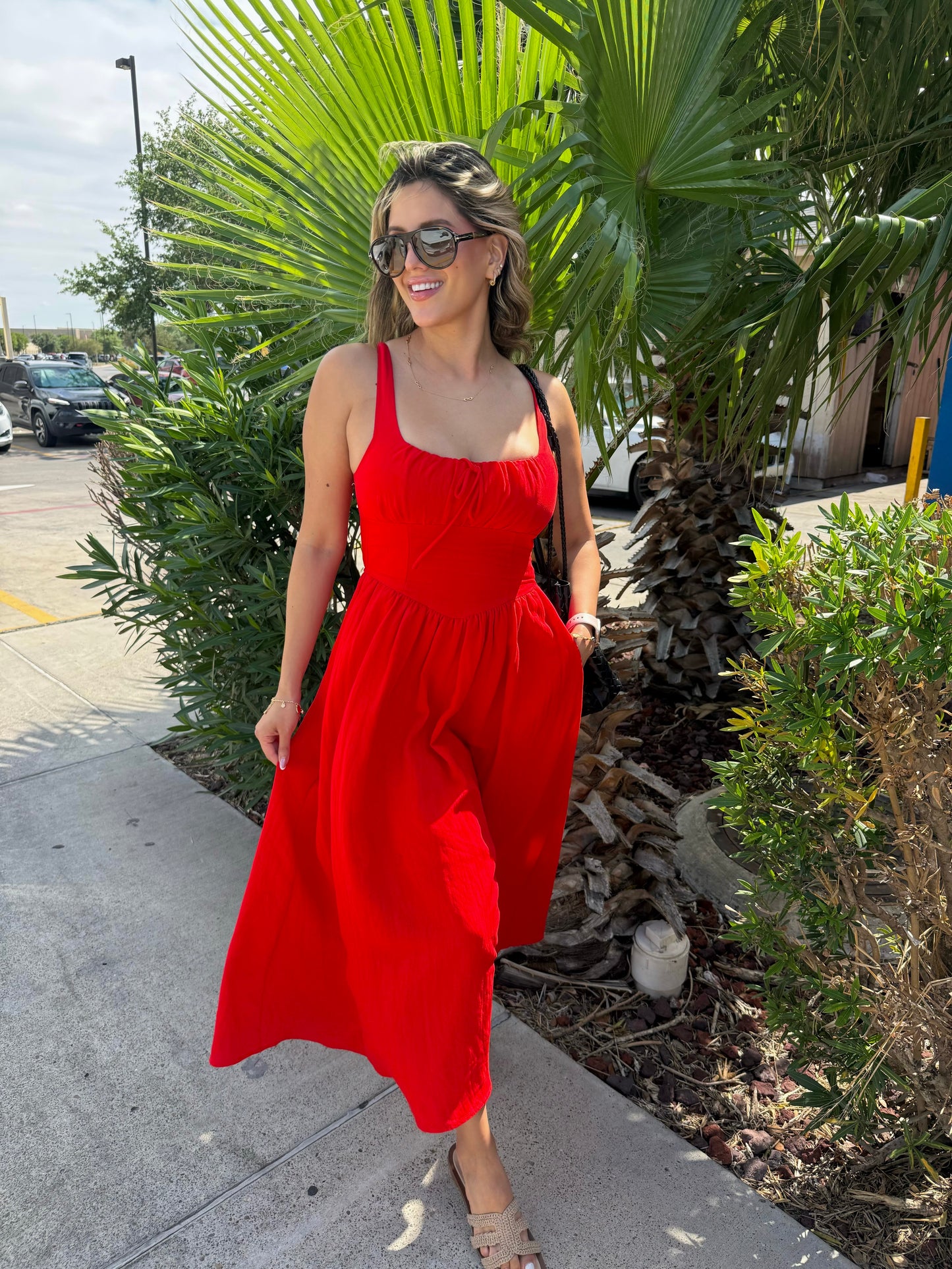 VESTIDO MIDI CORSET