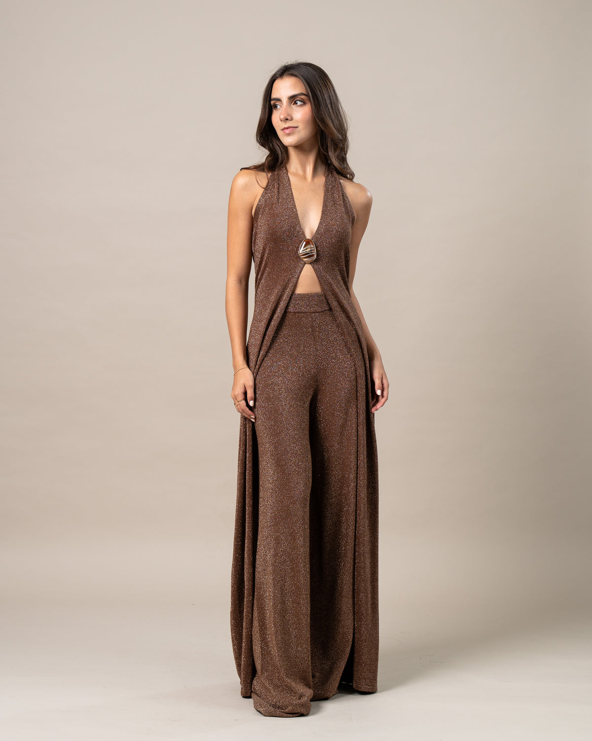 HALTER MAXI PANT