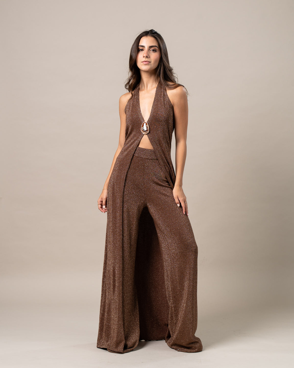 HALTER MAXI PANT